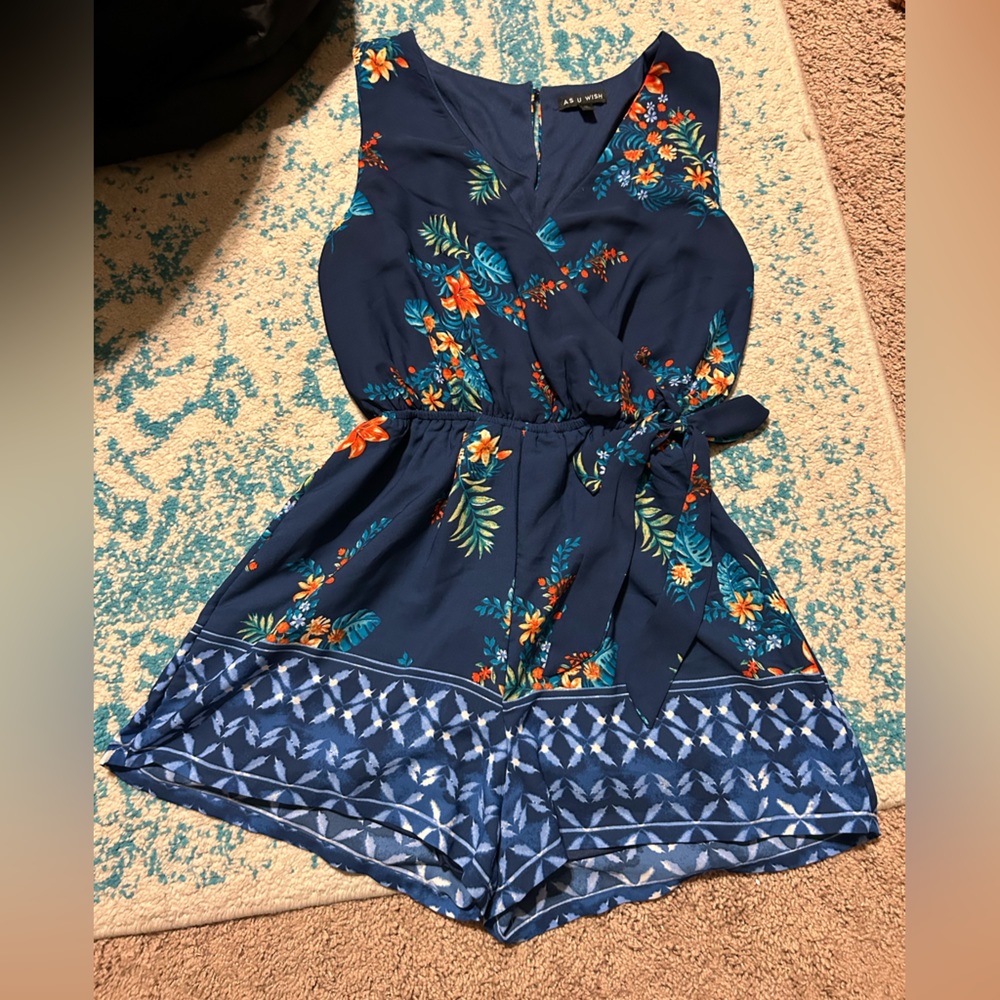 M Floral Romper | As U Wish Forever 21